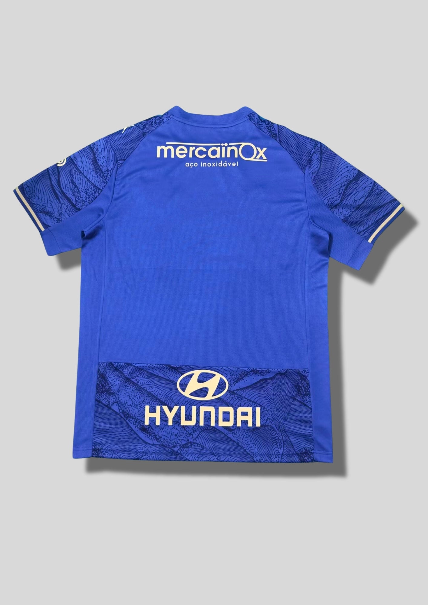 Maillot Hoffenheim Home 24/25 - Bleu & Fines Rayures Verticales GoalKits