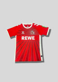 FC Cologne (FC Köln) Maillot 105 : Maillot Home 24/25 - Rouge & Rayons de Soleil Blancs GoalKits