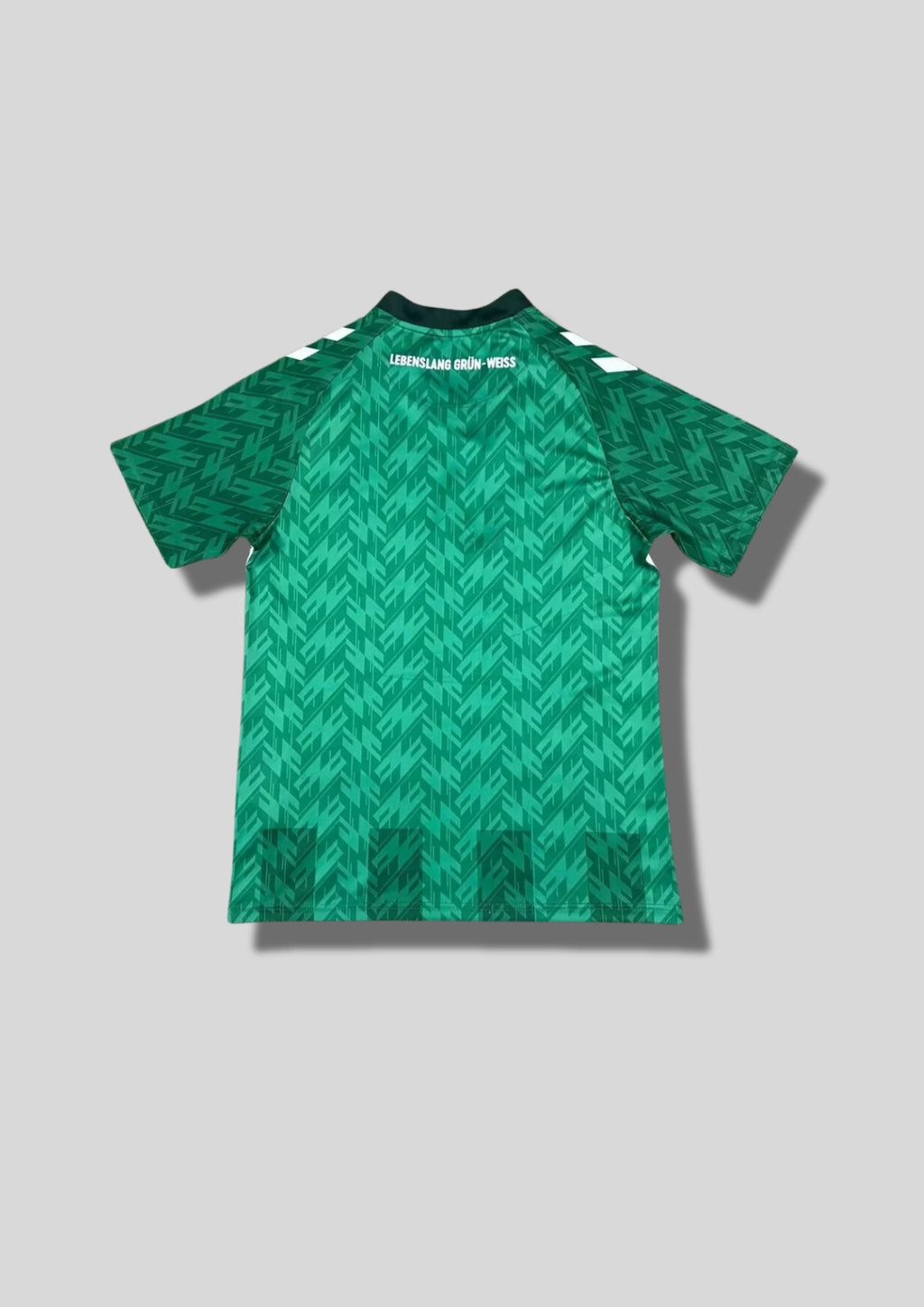 Werder Brême Maillot 107 : Maillot Werder Brême Domicile 24/25 - Vert & Motifs "Chevron" Rétro GoalKits