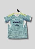 Juventus Third 24/25 - Adidas Jeep "Visit Detroit" (Bleu Lunaire & Jaune Fluo) GoalKits