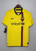 Maillot FC Barcelone Extérieur – Édition Rétro "Unicef" Jaune GoalKits