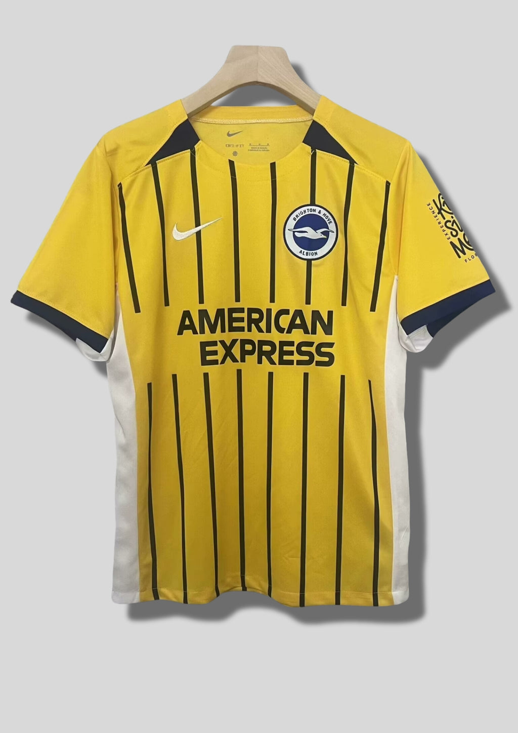 Maillot Brighton Away – Édition Officielle "Solar Yellow" GoalKits