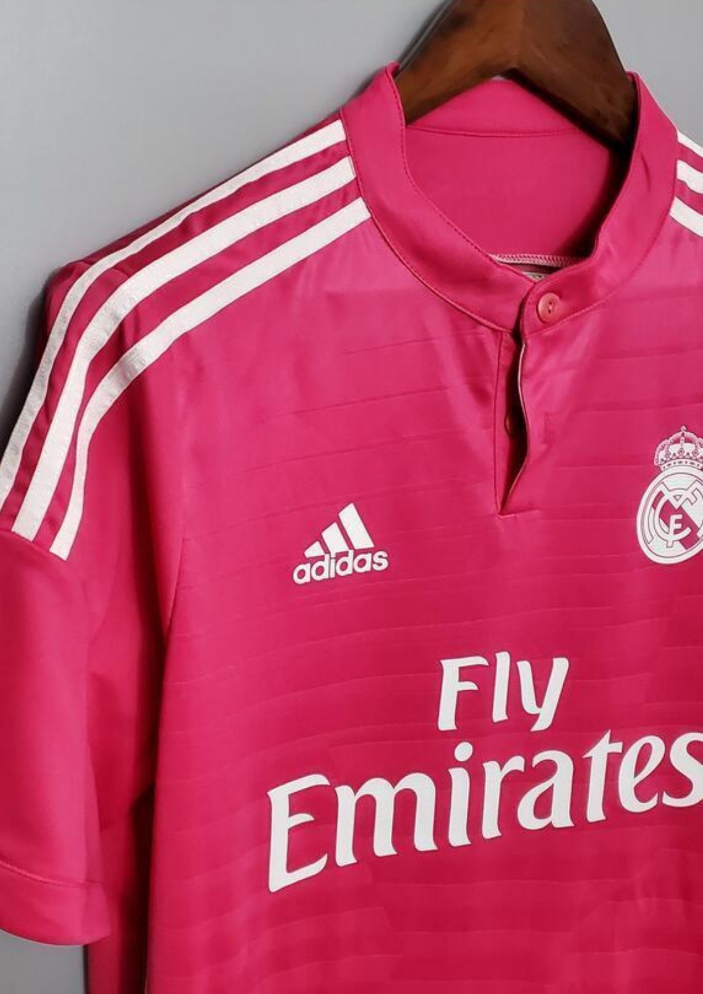 Maillot Real Madrid Extérieur 2014/15 – Édition "Pink" Fly Emirates GoalKits