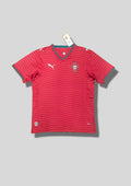 Maillot Portugal FPF – Motif Vagues – Logo Puma Blanc GoalKits