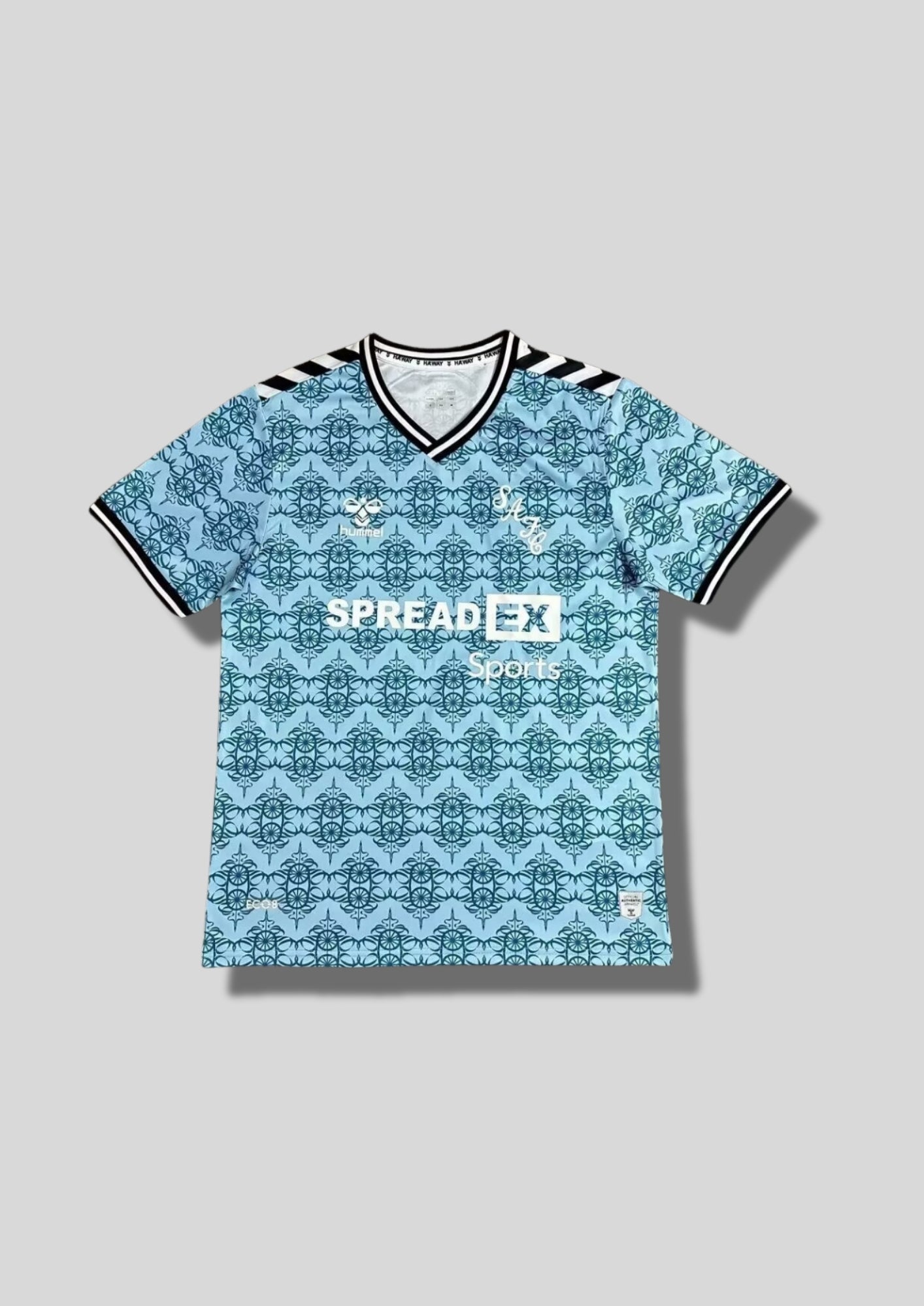 Maillot Fulham FC Away – Rayures "Bred" Rouge & Noir GoalKits