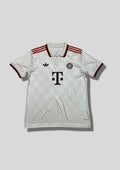 Maillot Bayern Munich Lifestyler 24/25 - Blanc & Col Polo Retro GoalKits