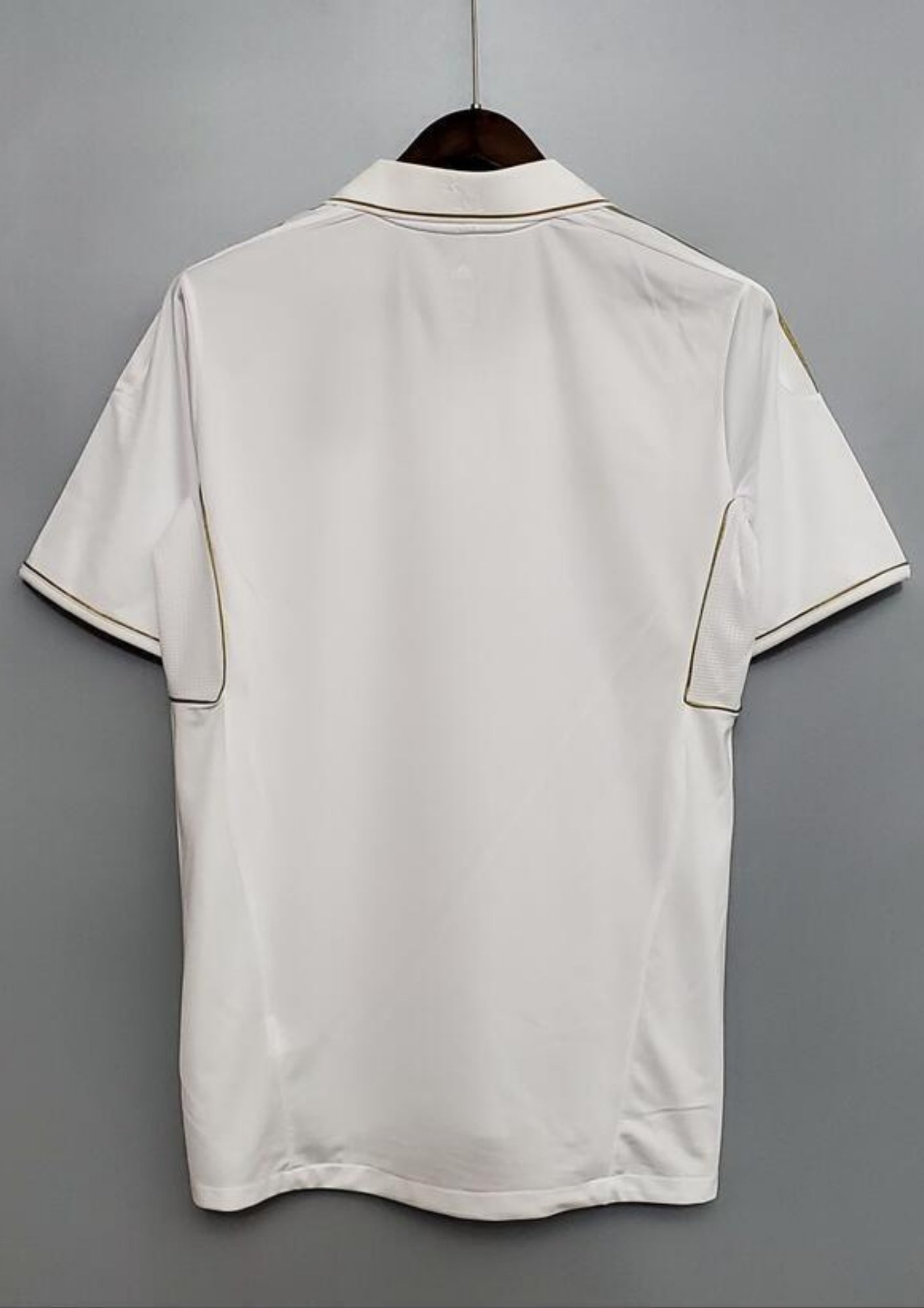 Maillot Real Madrid Domicile 2011/12 – Édition Classique "White & Gold" Bwin GoalKits