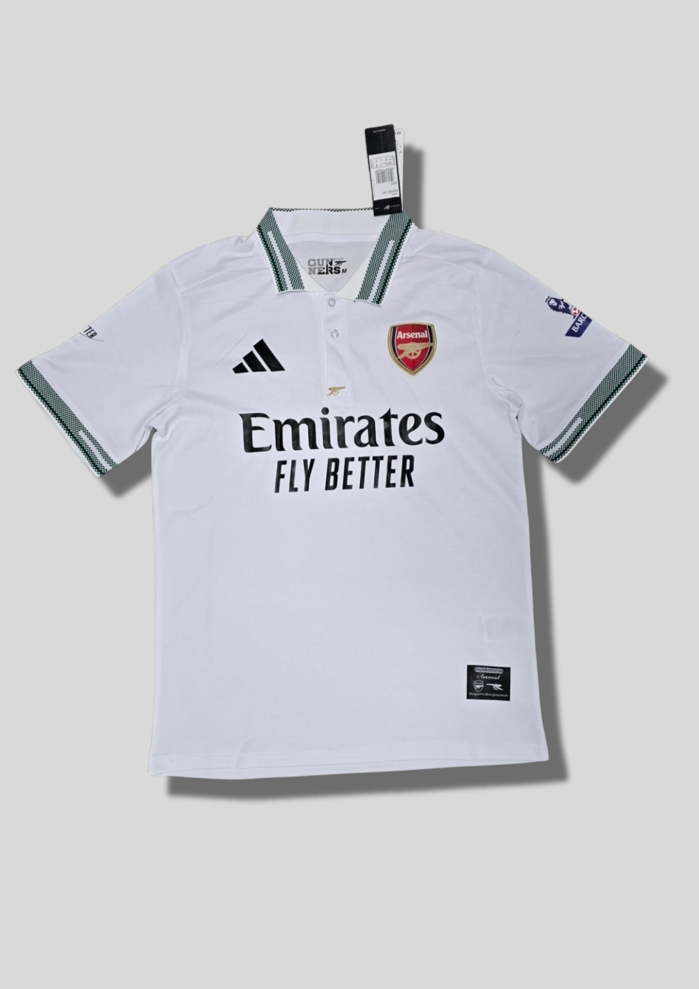 Maillot Arsenal FC – Édition Prestige "Blank Canvas" GoalKits