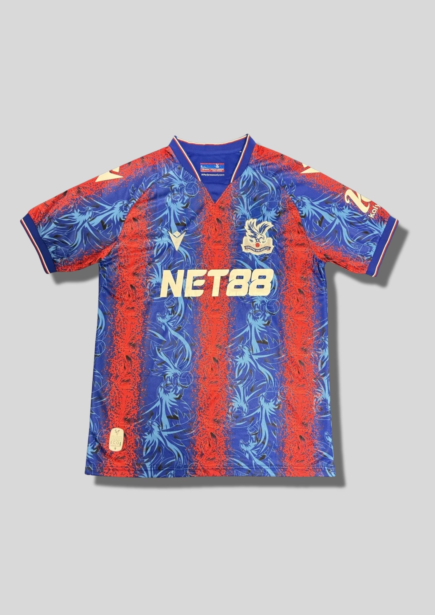 Maillot Crystal Palace Domicile – Édition Artistique "NET88" GoalKits
