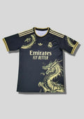 Maillot d'entraînement / Édition Spéciale – Noir avec graphisme Dragon doré Emirates Fly Better GoalKits
