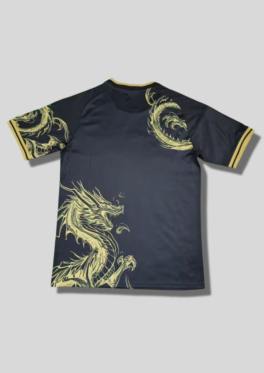 Maillot d'entraînement / Édition Spéciale – Noir avec graphisme Dragon doré Emirates Fly Better GoalKits