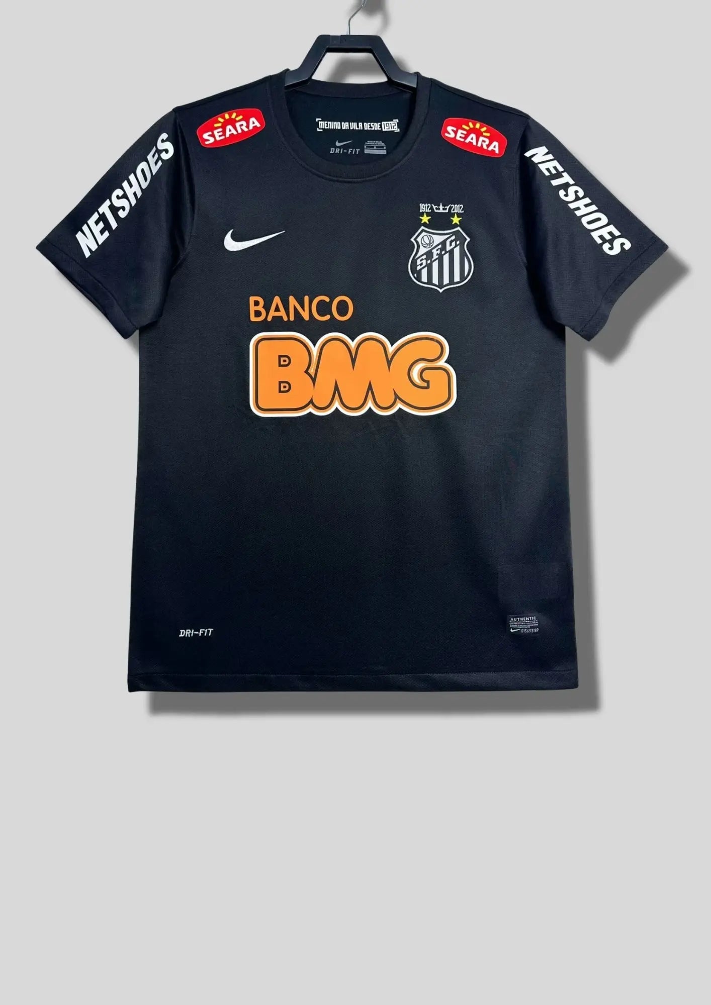 Maillot Nike Santos 2012 – Coloris Marine/Noir – État Premium GoalKits
