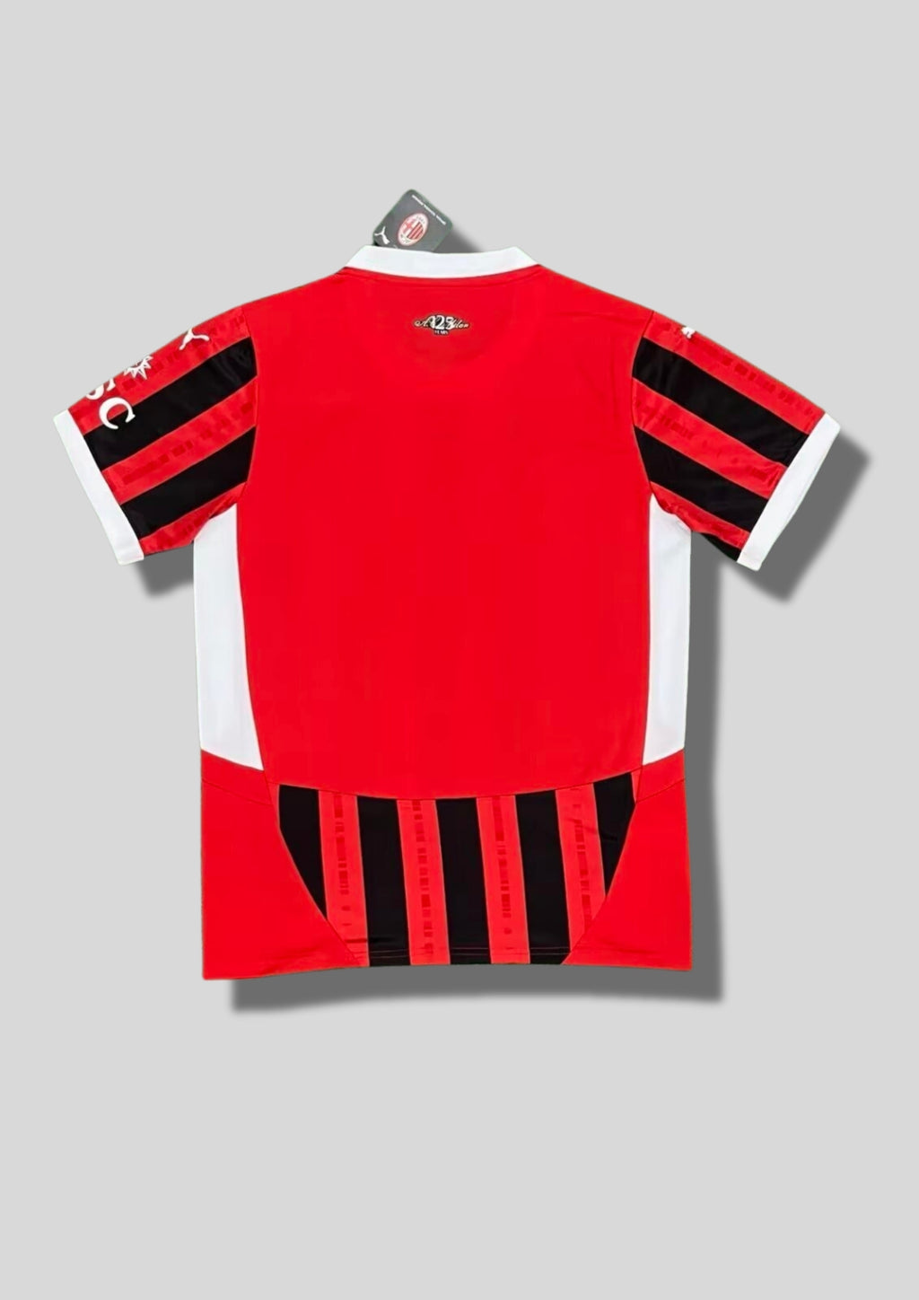 AC Milan Domicile 24/25 - Puma Rayures Classiques & Col Blanc GoalKits