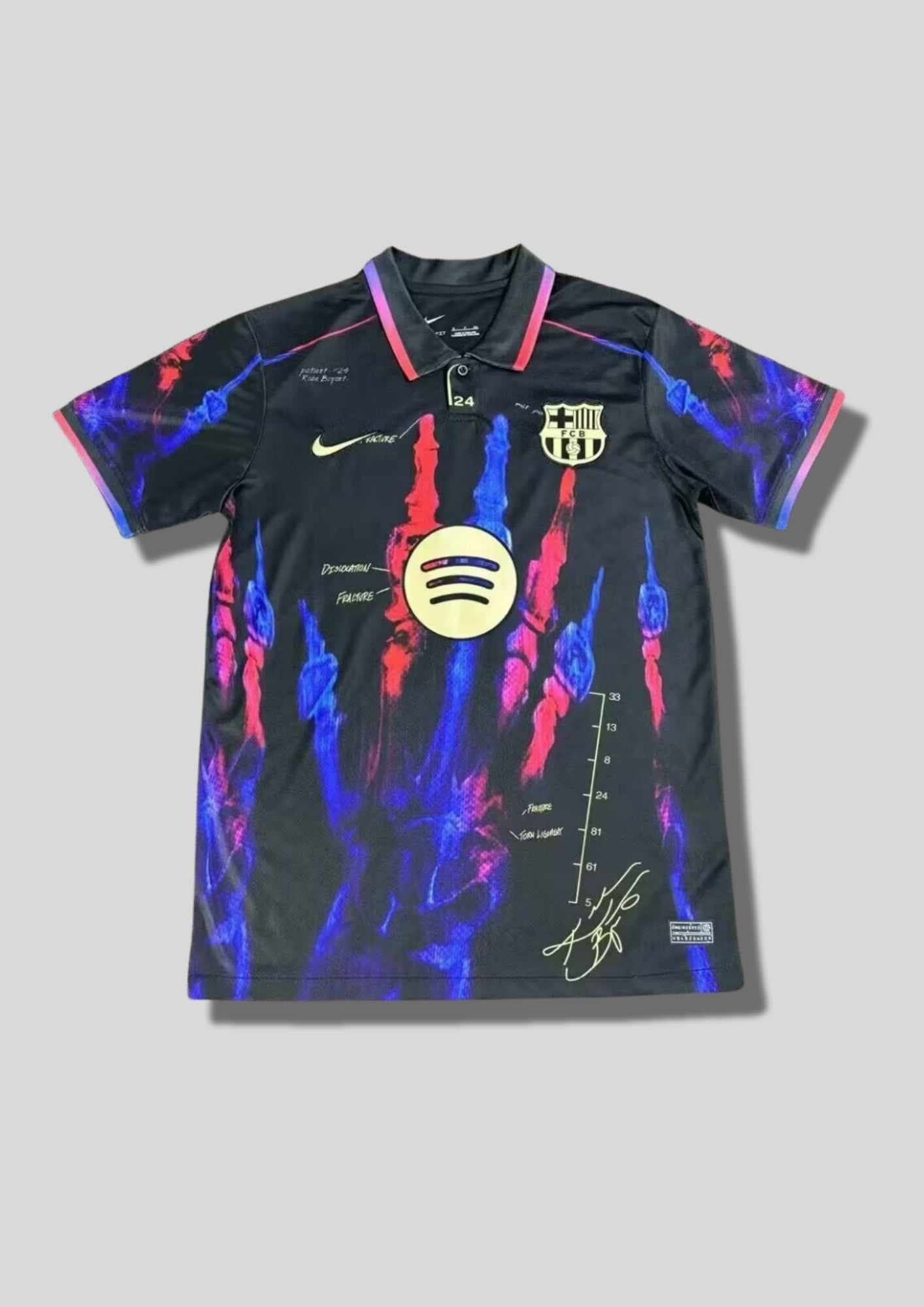 Maillot FC Barcelone Spécial – Édition "Kobe Bryant" Black Mamba GoalKits