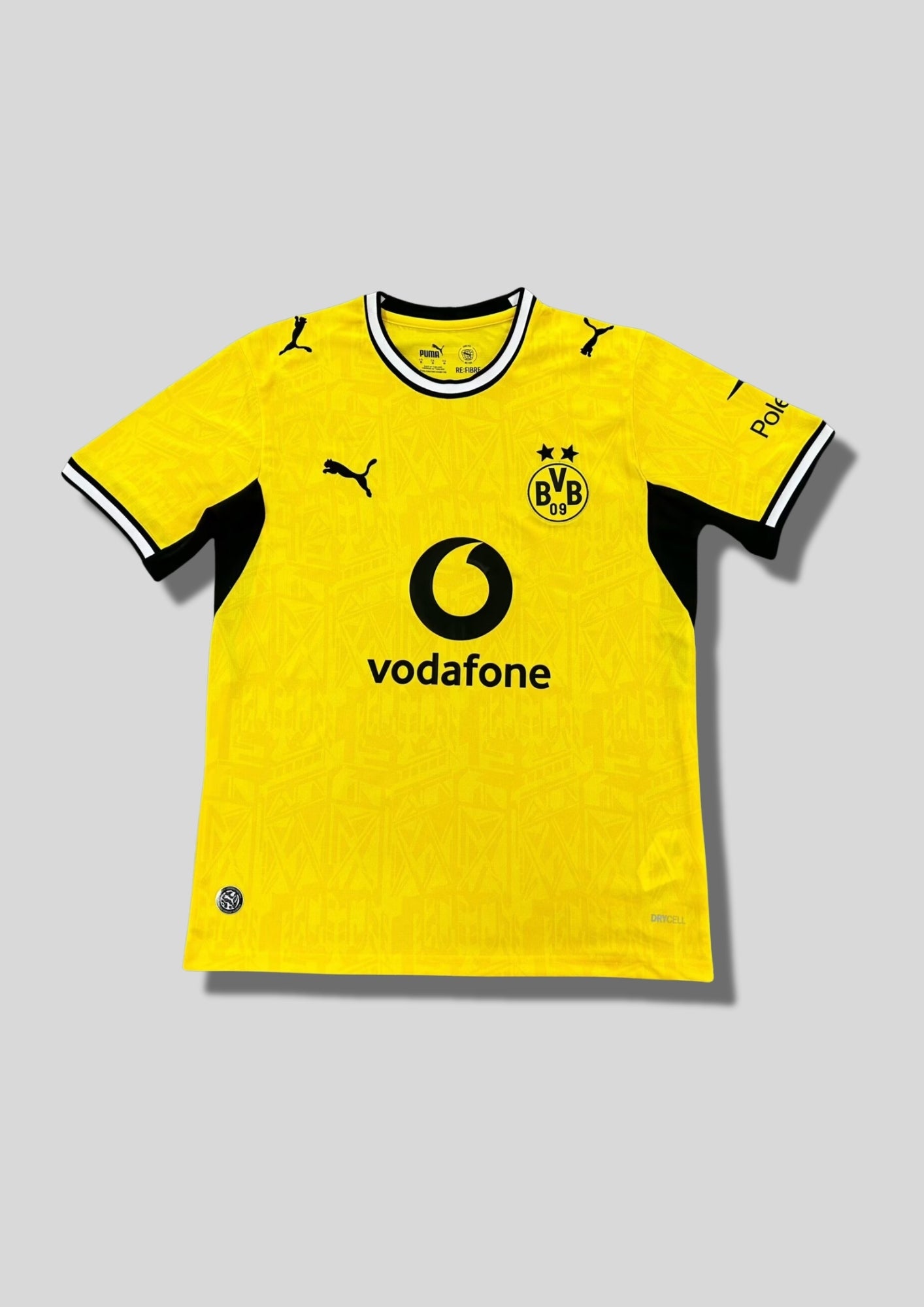 Maillot Dortmund x Vodafone - Édition Spéciale Jaune Pattern GoalKits