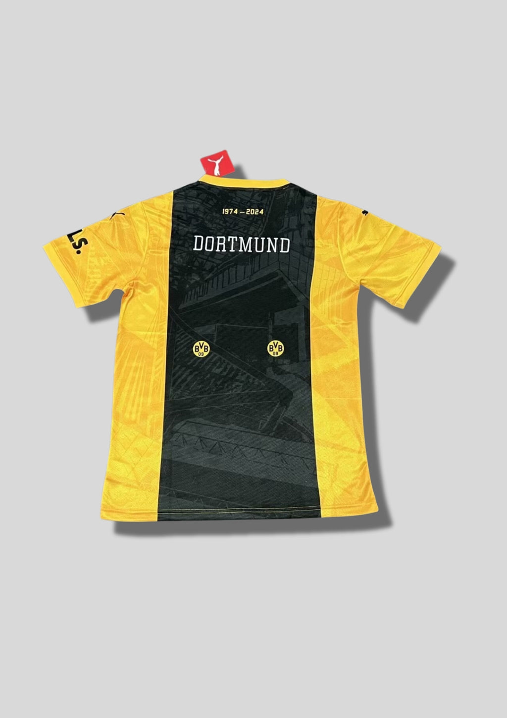 Maillot 45 : Maillot Dortmund Domicile 24/25 - Jaune & Bande Centrale Noire GoalKits