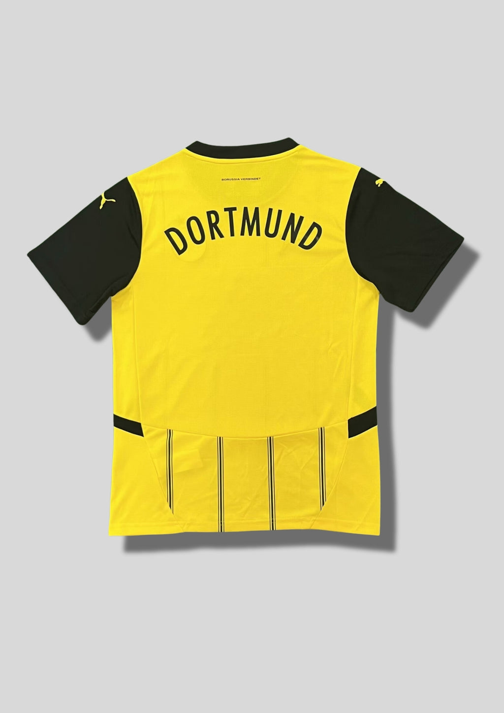 Maillot 47 : Maillot Dortmund Domicile 24/25 - Jaune & Rayures Fines GoalKits