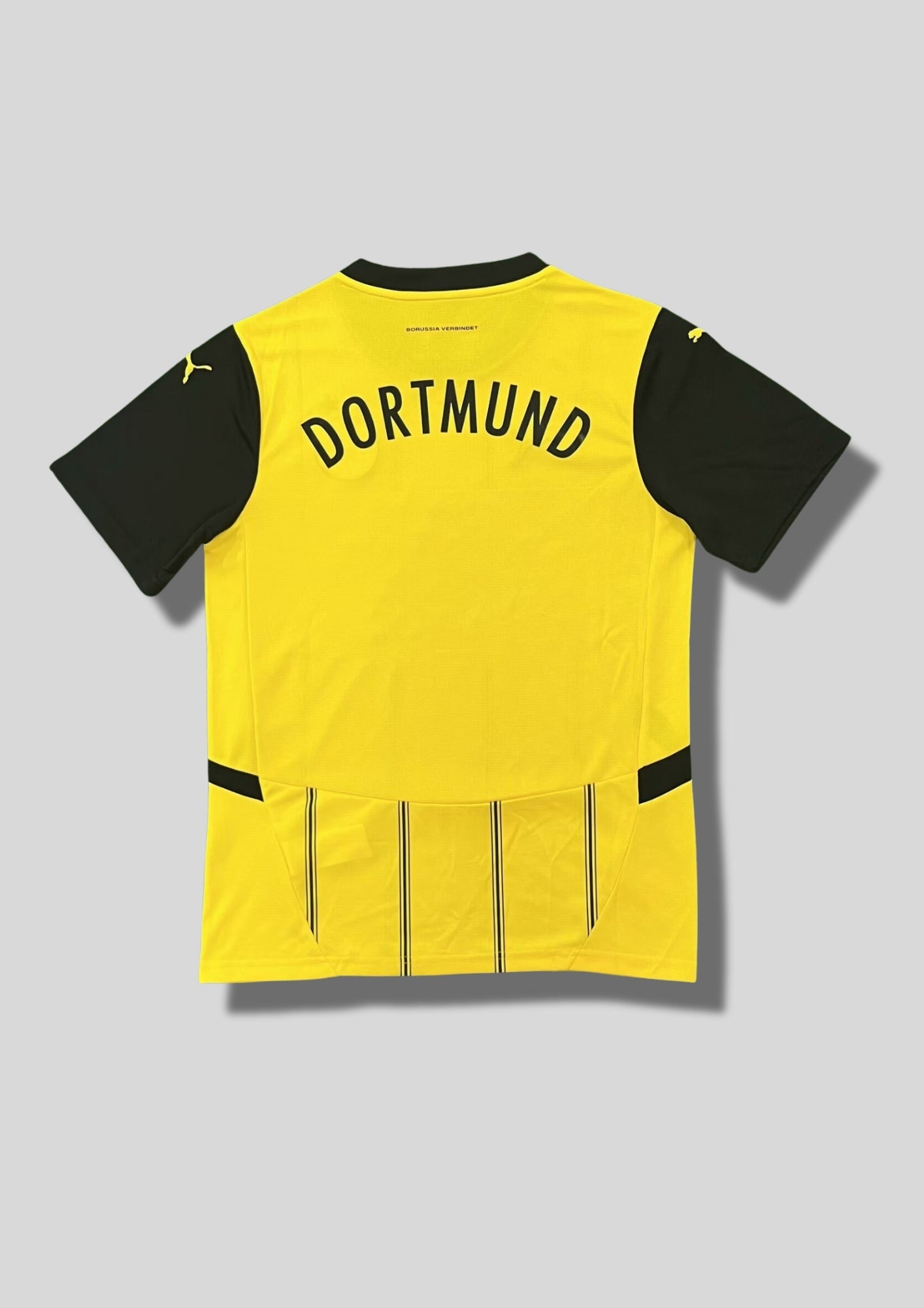 Maillot 47 : Maillot Dortmund Domicile 24/25 - Jaune & Rayures Fines GoalKits