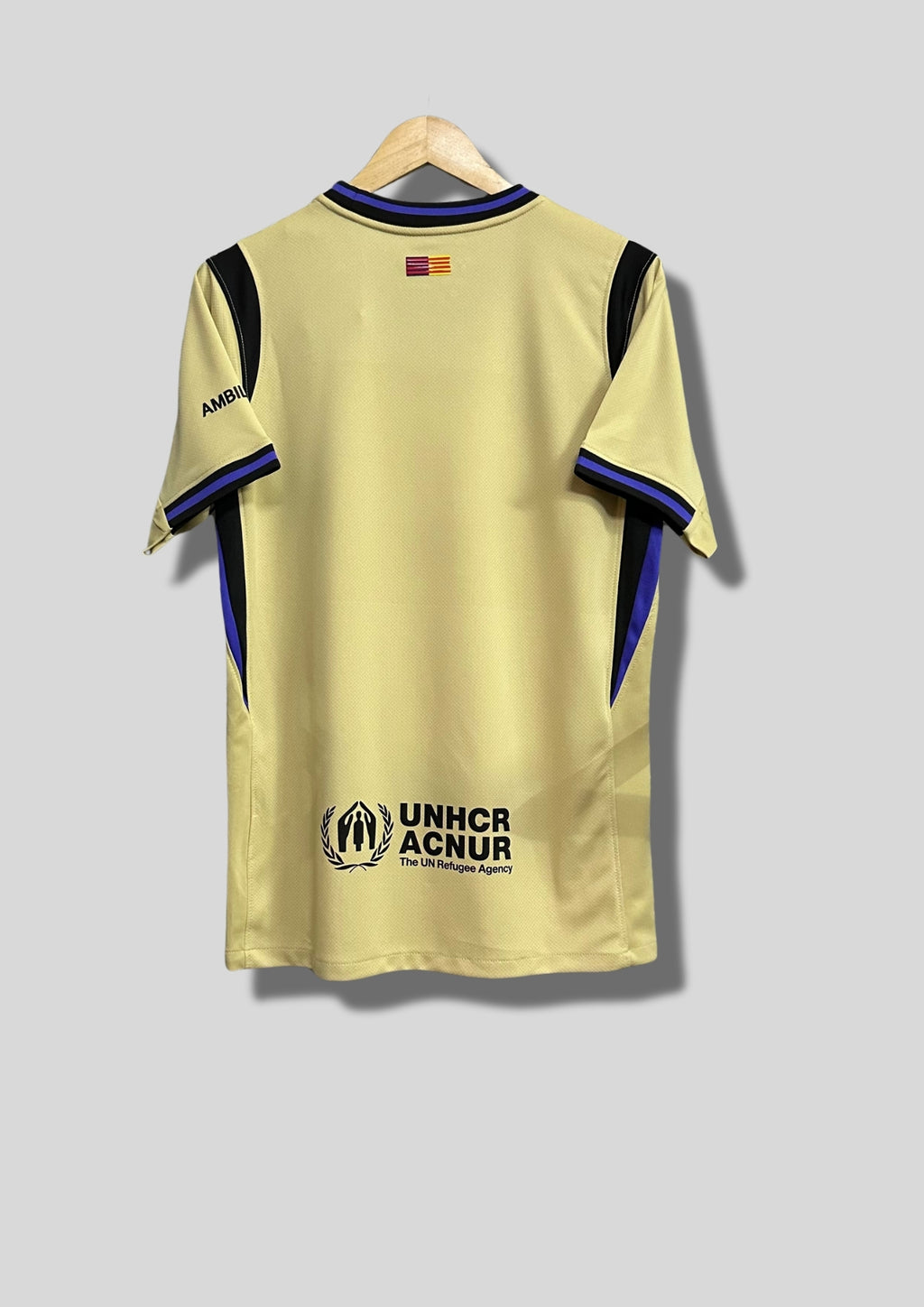 Maillot FC Barcelone Away 2024/25 – Édition Spéciale "Kobe Bryant" Gold GoalKits
