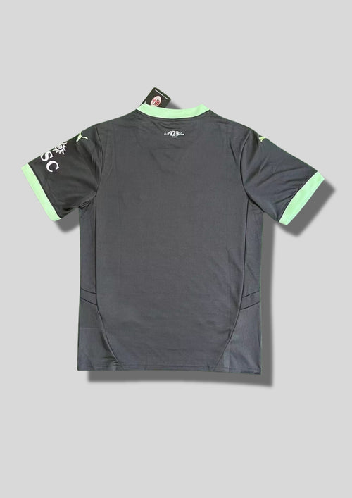AC Milan Third 24/25 - Puma Anthracite avec détails Menthe & Rose GoalKits