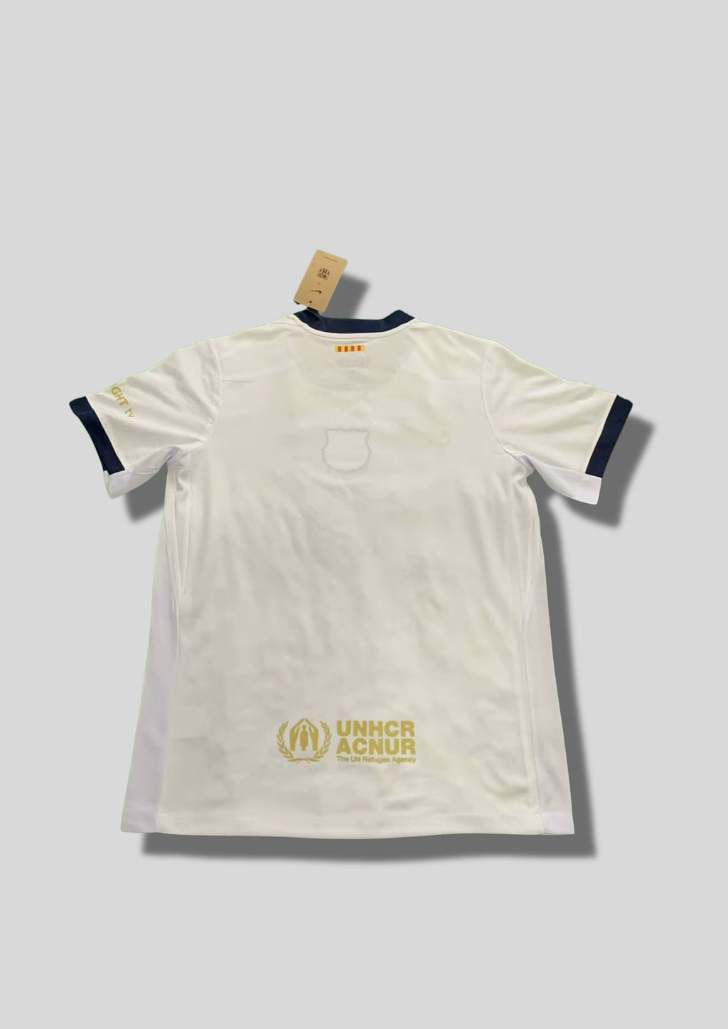 Maillot FC Barcelone Spécial 125 Ans – Édition "Classic White & Gold" GoalKits