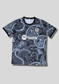 Maillot FC Barcelone – Édition Spéciale "Paisley Pattern" Noir & Bleu GoalKits