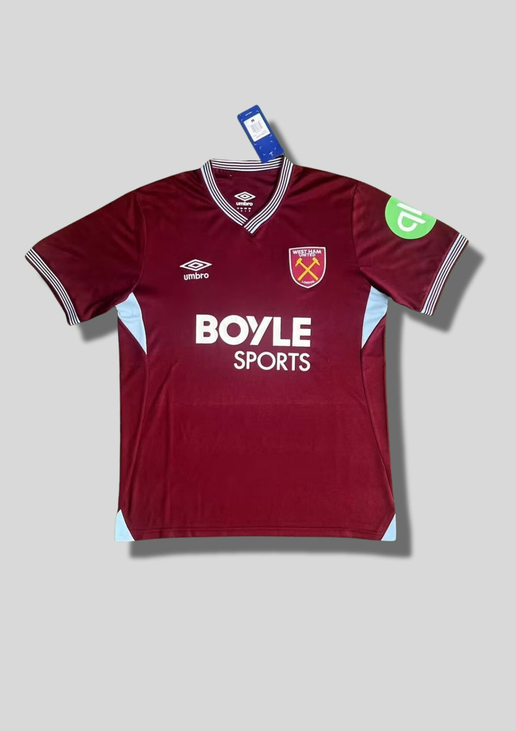 Maillot West Ham United Domicile – Édition Classique "Claret & Blue" GoalKits