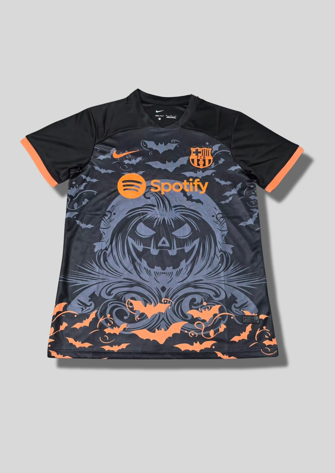 Maillot FC Barcelone Spécial – Édition "Halloween Night" Citrouille & Chauves-souris GoalKits