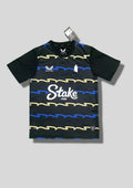 Maillot Everton Third – Look "Midnight Camo" Noir & Graphismes Électriques GoalKits