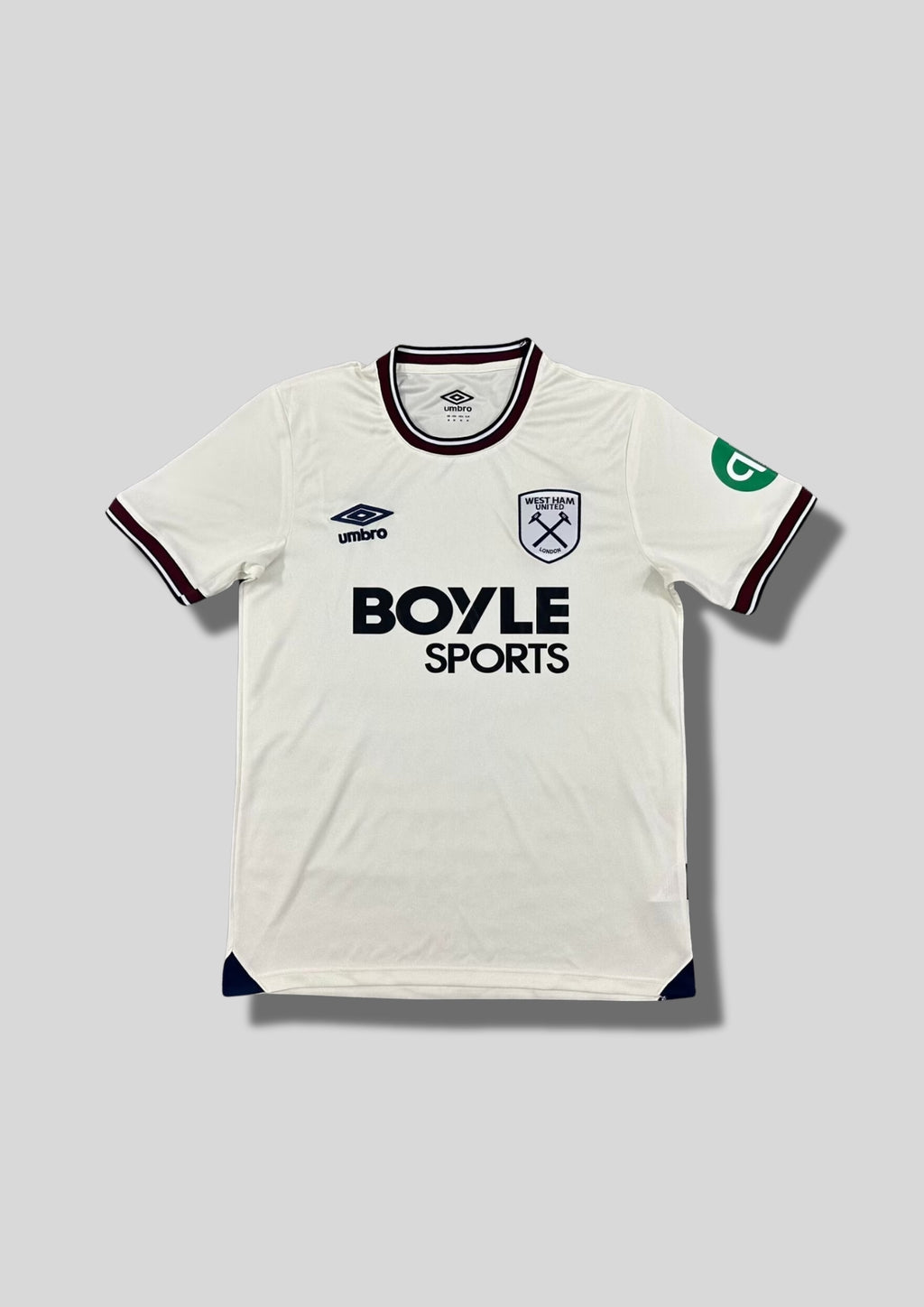 Maillot Nottingham Forest Domicile 2024/25 – Rouge & Rayures Blanches "Heritage" GoalKits