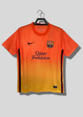 Maillot FC Barcelone Extérieur 2012/13 – Édition "Orange & Yellow Gradient" Qatar Foundation GoalKits