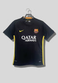 Maillot FC Barcelone Third 2014/15 – Édition Classique "Black & Volt" Qatar Airways GoalKits
