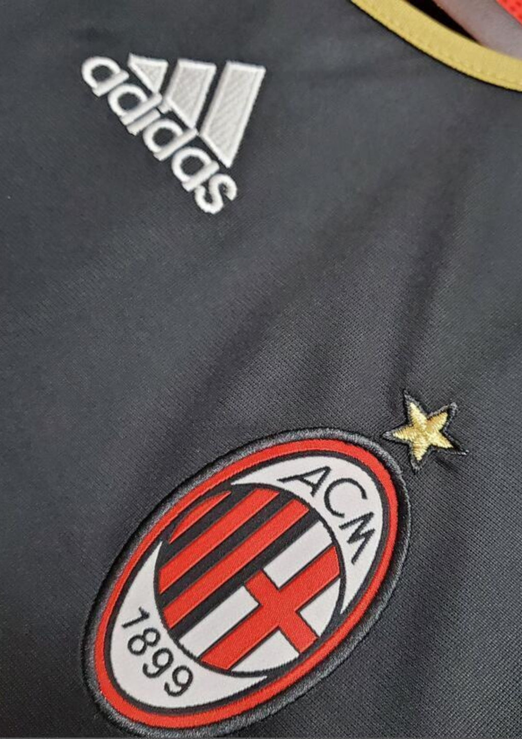 AC Milan Third 06/07 - Adidas Bwin (Noir & Or) GoalKits
