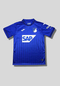 Maillot Hoffenheim Domicile 24/25 - Bleu & Fines Rayures Verticales GoalKits