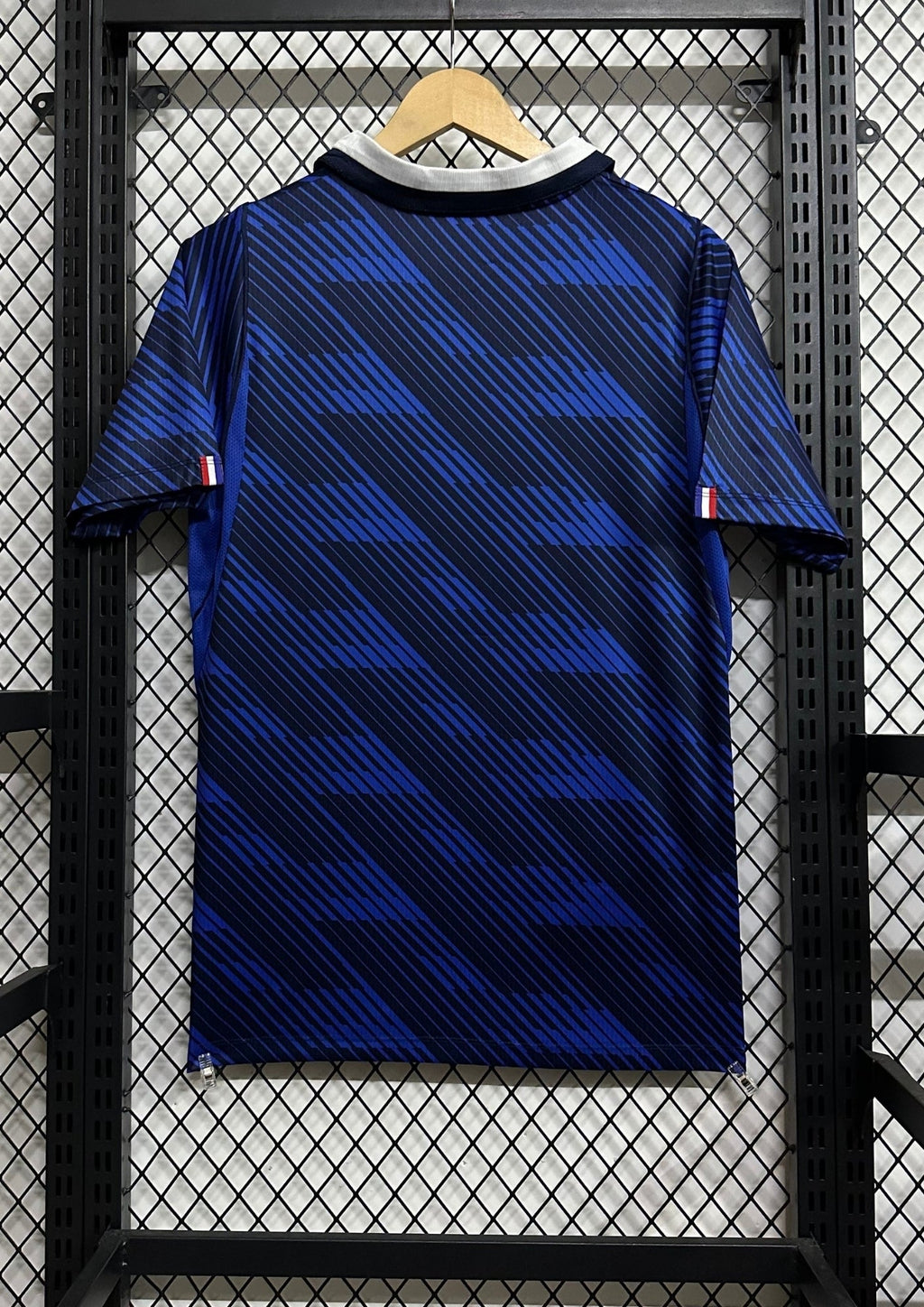 Maillot de Foot France Bleu à Col Blanc - 2 Étoiles GoalKits