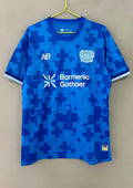 Maillot Leverkusen Pre-Match 24/25 - Bleu & Motifs Croix "Pixel" GoalKits