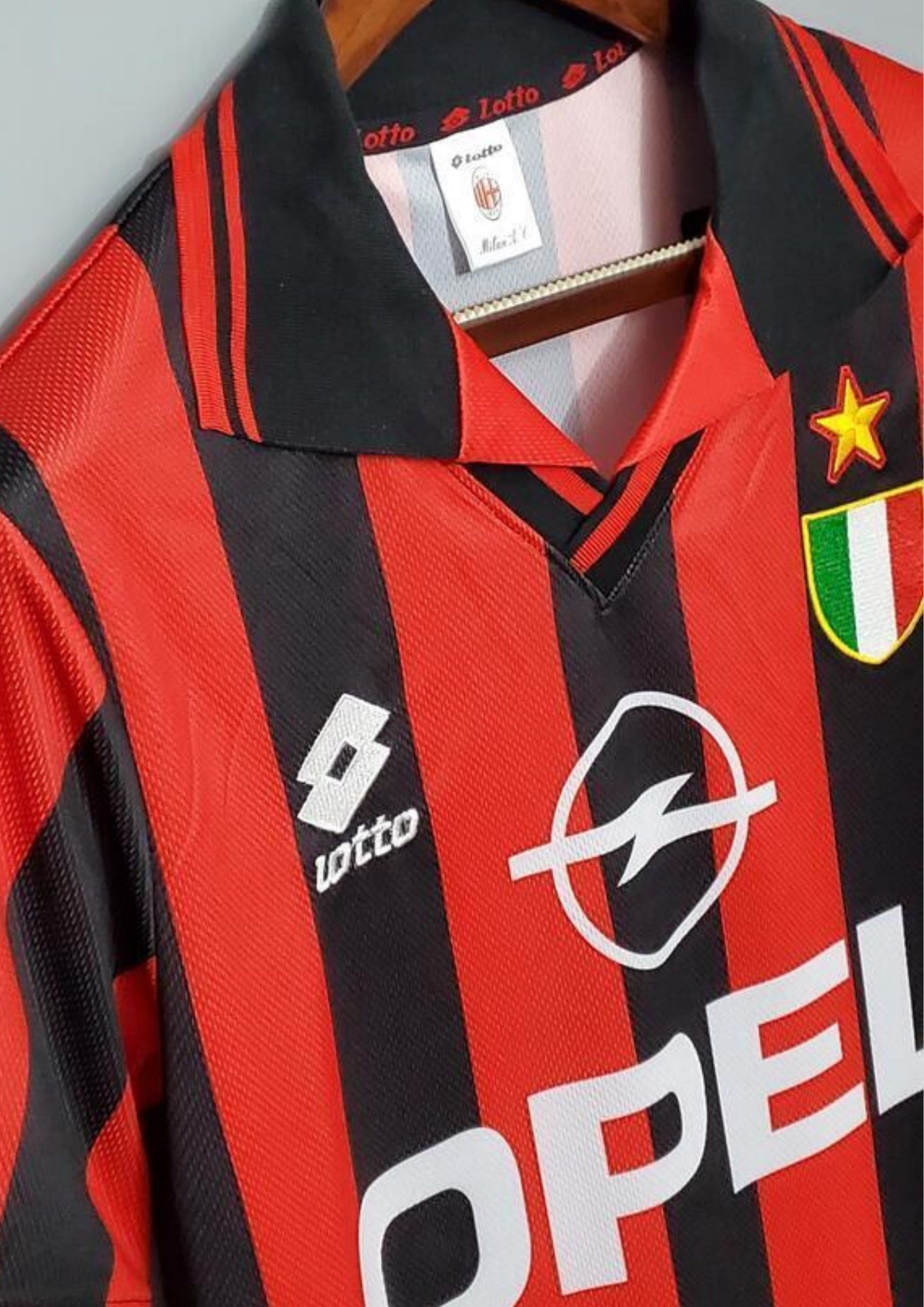 AC Milan Domicile 92/93 - Lotto Opel (Vintage Scudetto) GoalKits