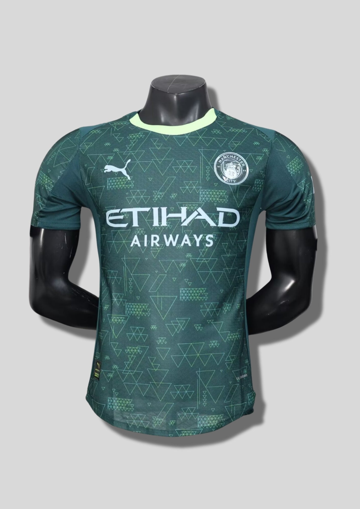 Maillot Manchester City – Édition Spéciale "Geometric Teal" GoalKits