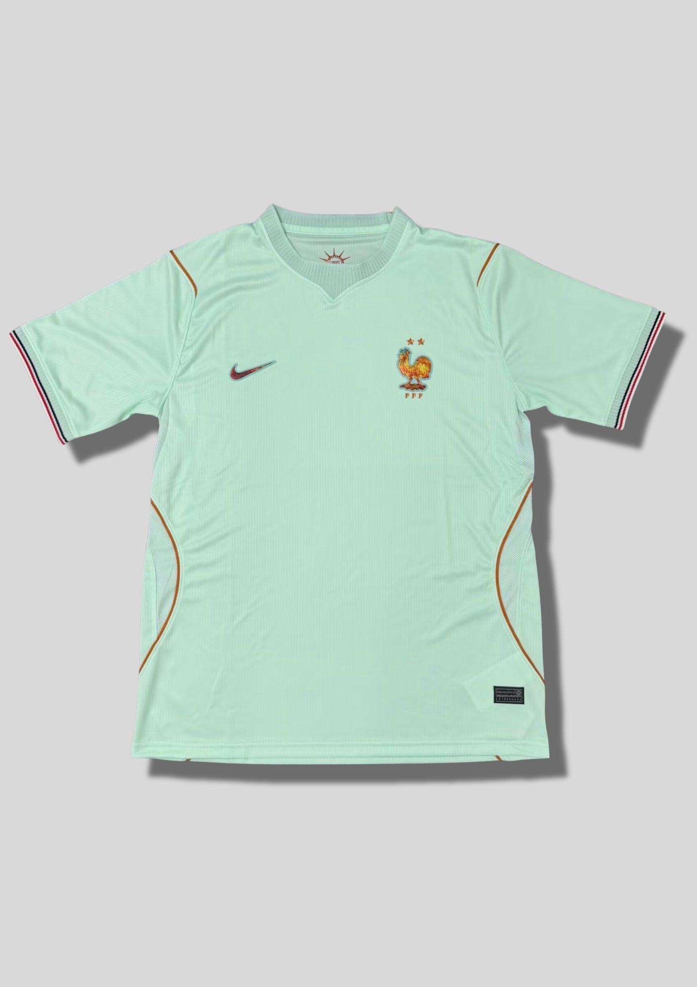 Maillot France  Edition - Vert Menthe & Or GoalKits