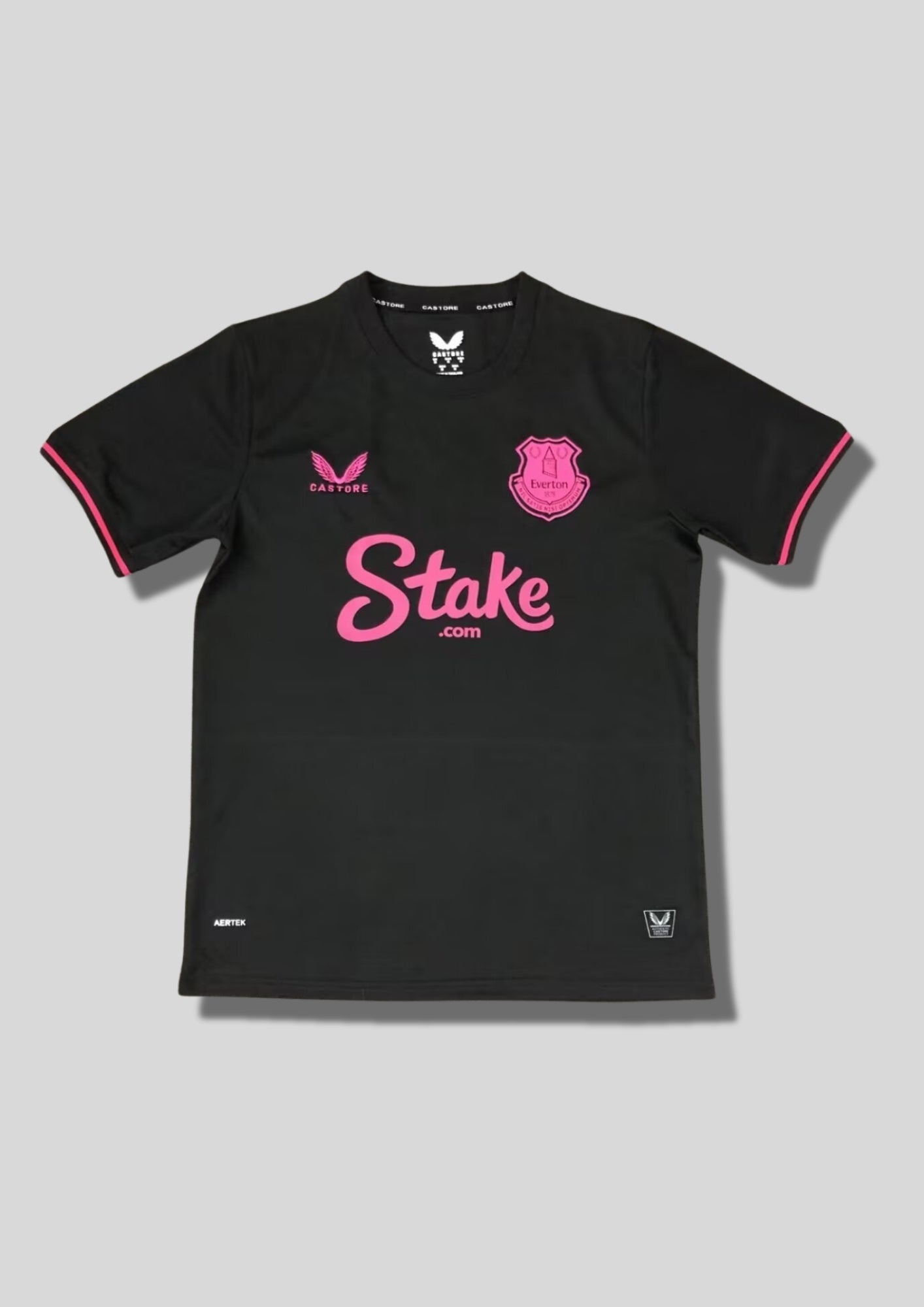 Maillot Everton FC Third – Noir & Rose Électrique GoalKits