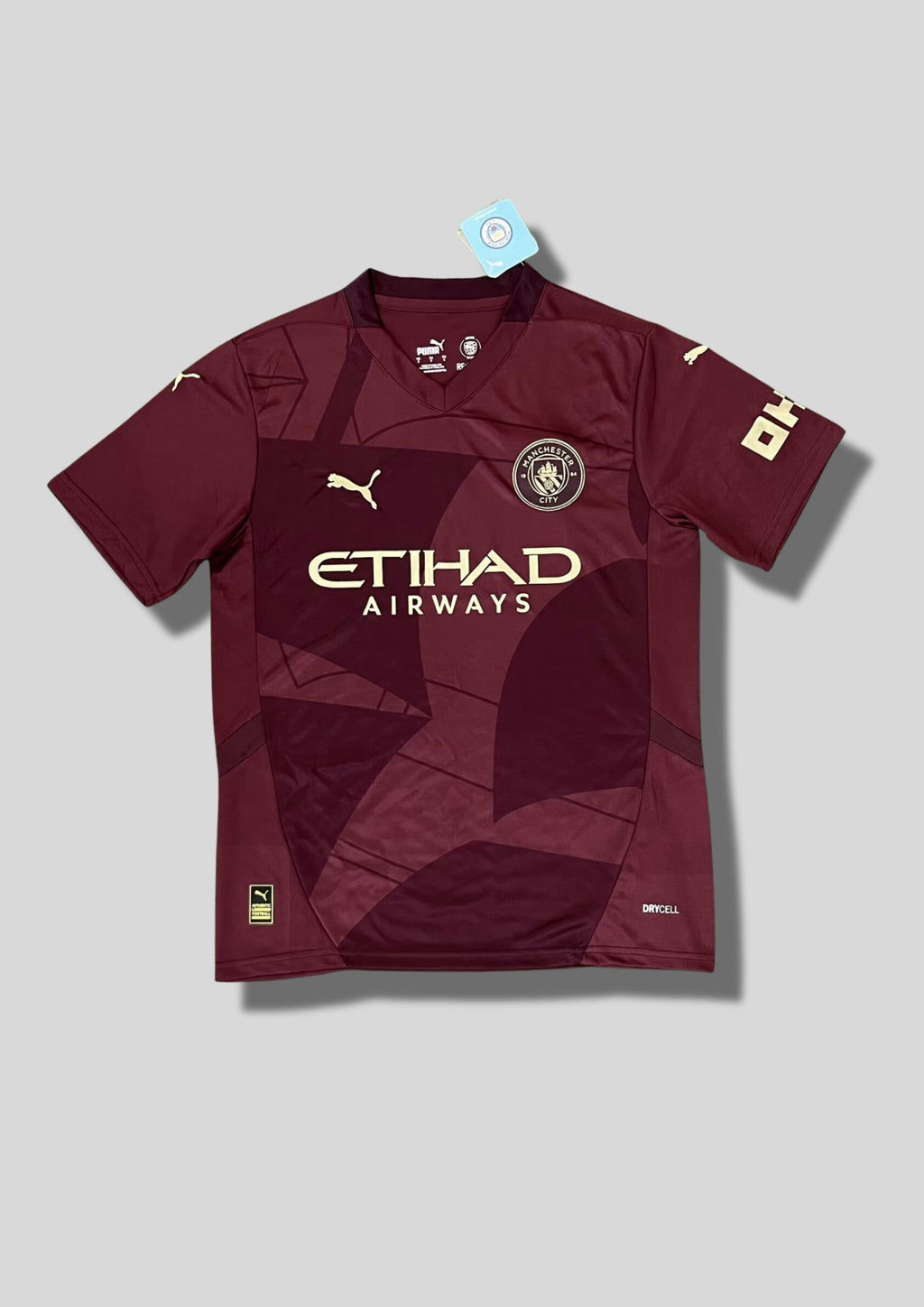 Maillot Manchester City – Édition Spéciale "Burgundy Shield" GoalKits