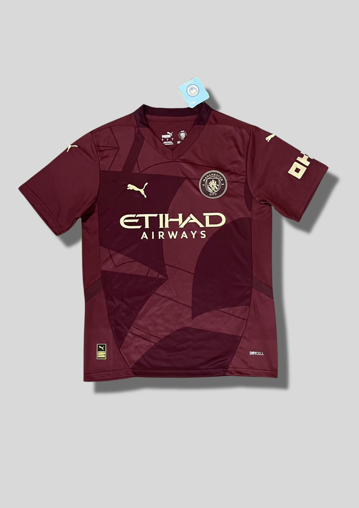 Maillot Manchester City – Édition Spéciale "Burgundy Shield" GoalKits