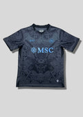 Naples "Samurai" Special Edition 23/24 - EA7 Anthracite & Bleu Azur (Motifs Japonais) GoalKits