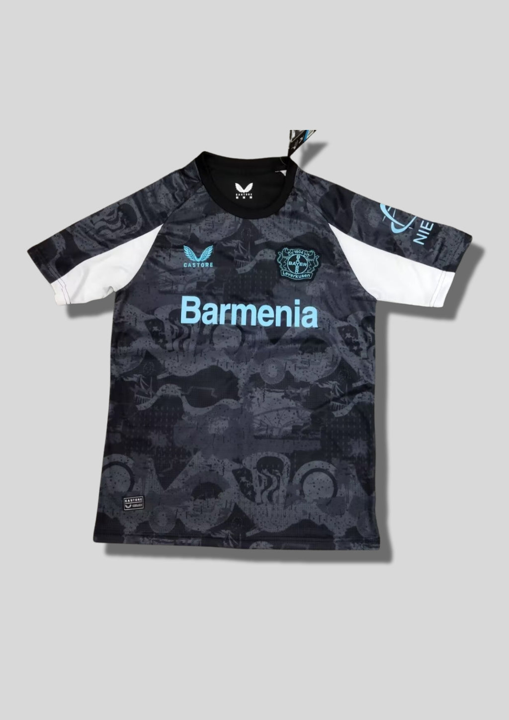 Maillot Leverkusen Third 24/25 - Blanc & Détails Cuivrés "Skyline" GoalKits