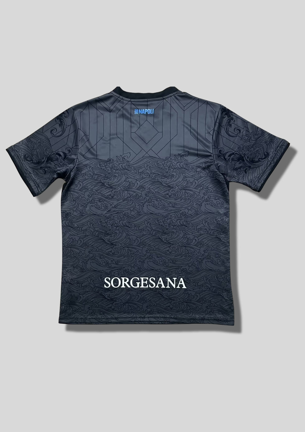 Naples "Samurai" Special Edition 23/24 - EA7 Anthracite & Bleu Azur (Motifs Japonais) GoalKits