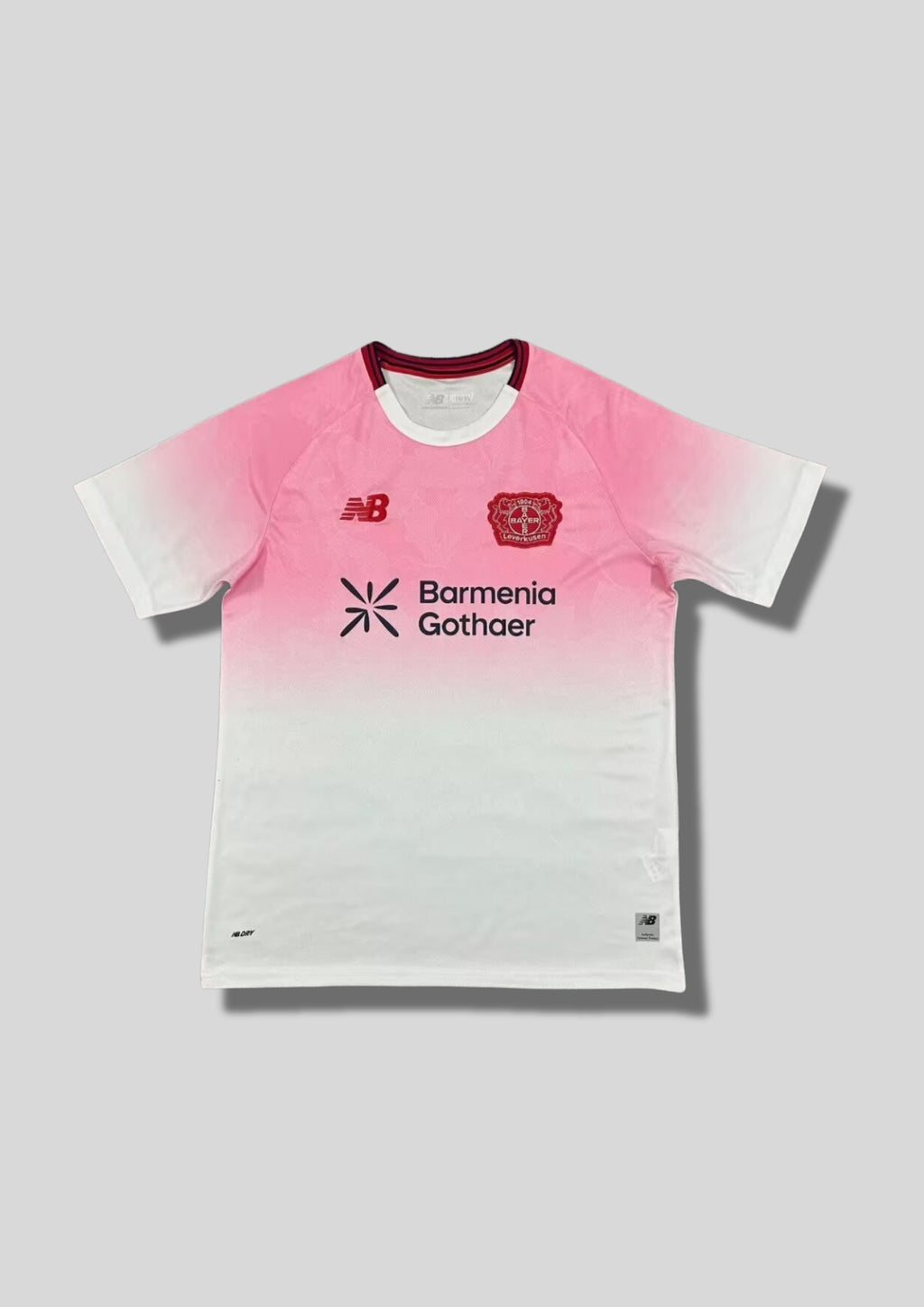 Maillot Leverkusen Training 24/25 - Dégradé Rose & Blanc GoalKits