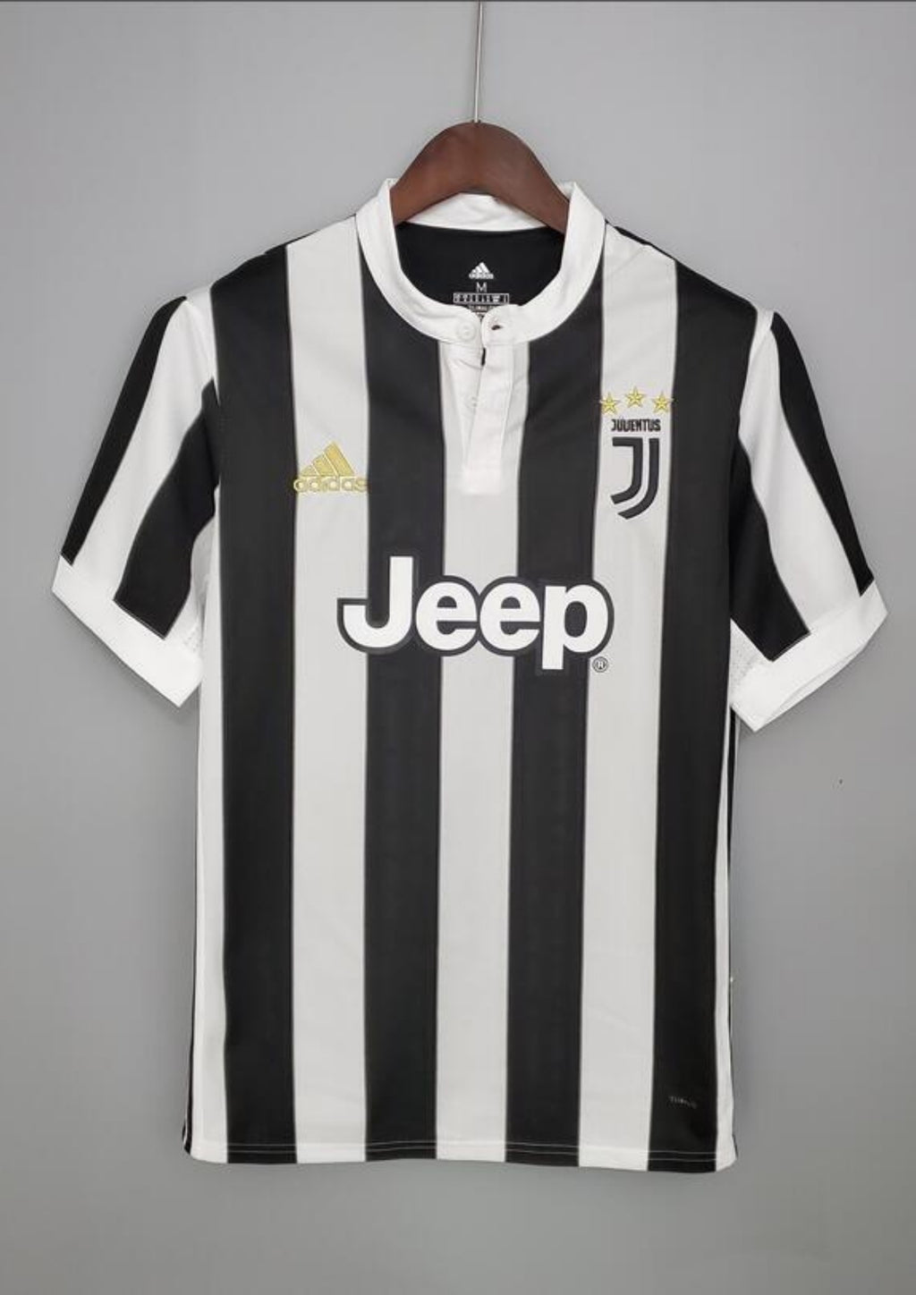 Juventus Domicile 18/19 - Adidas Jeep (Design classique à rayures) GoalKits