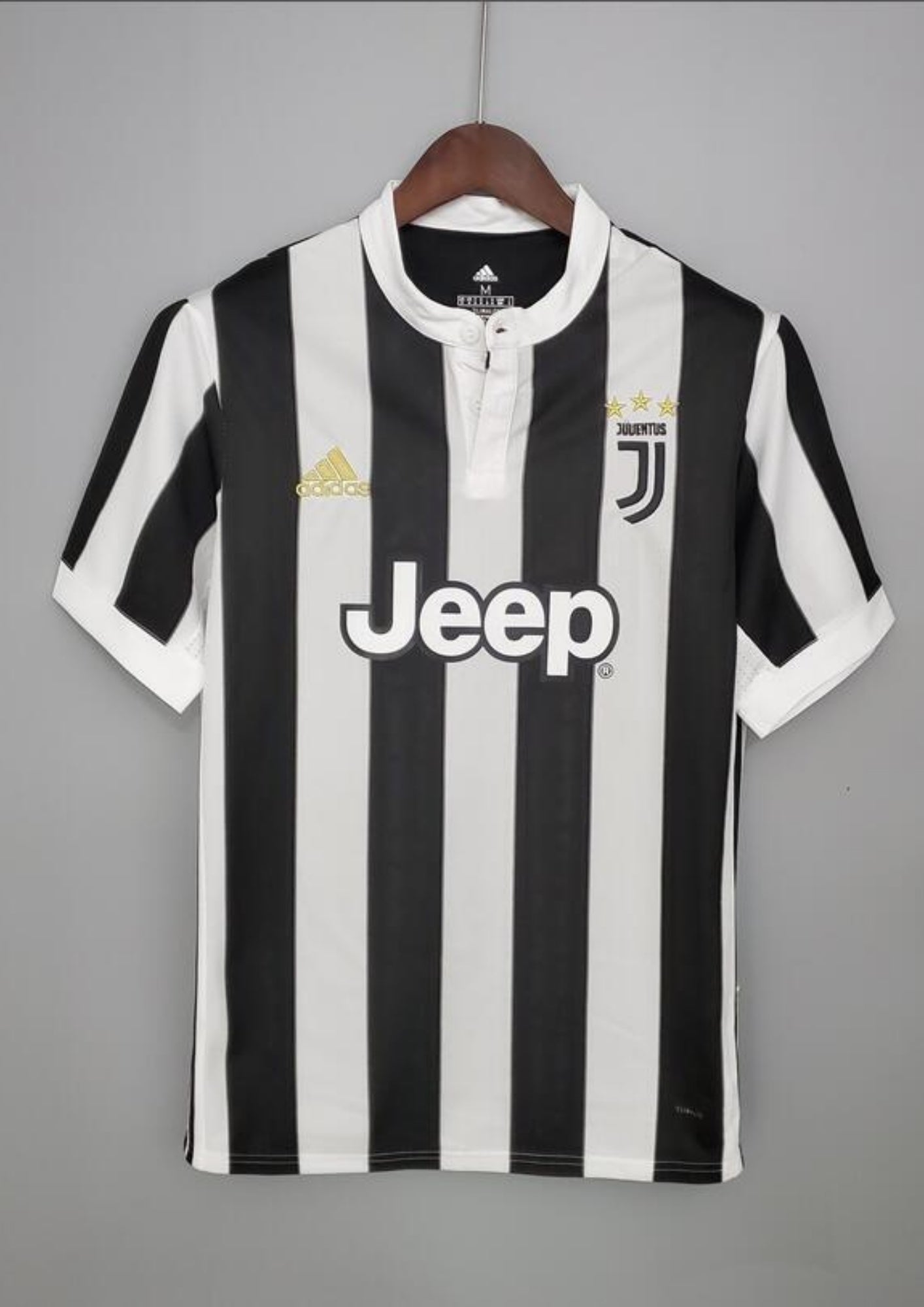 Juventus Domicile 18/19 - Adidas Jeep (Design classique à rayures) GoalKits