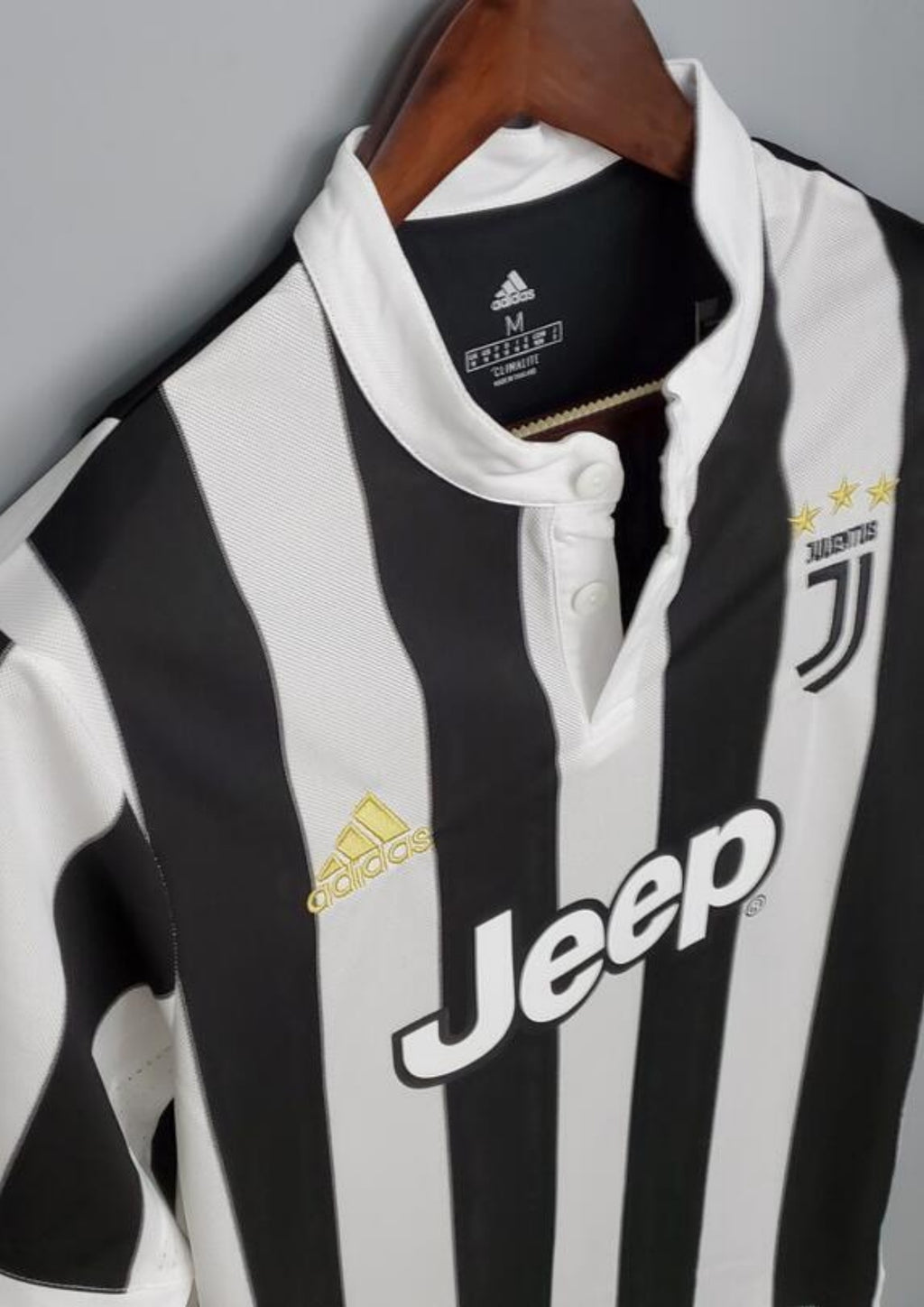 Juventus Domicile 18/19 - Adidas Jeep (Design classique à rayures) GoalKits