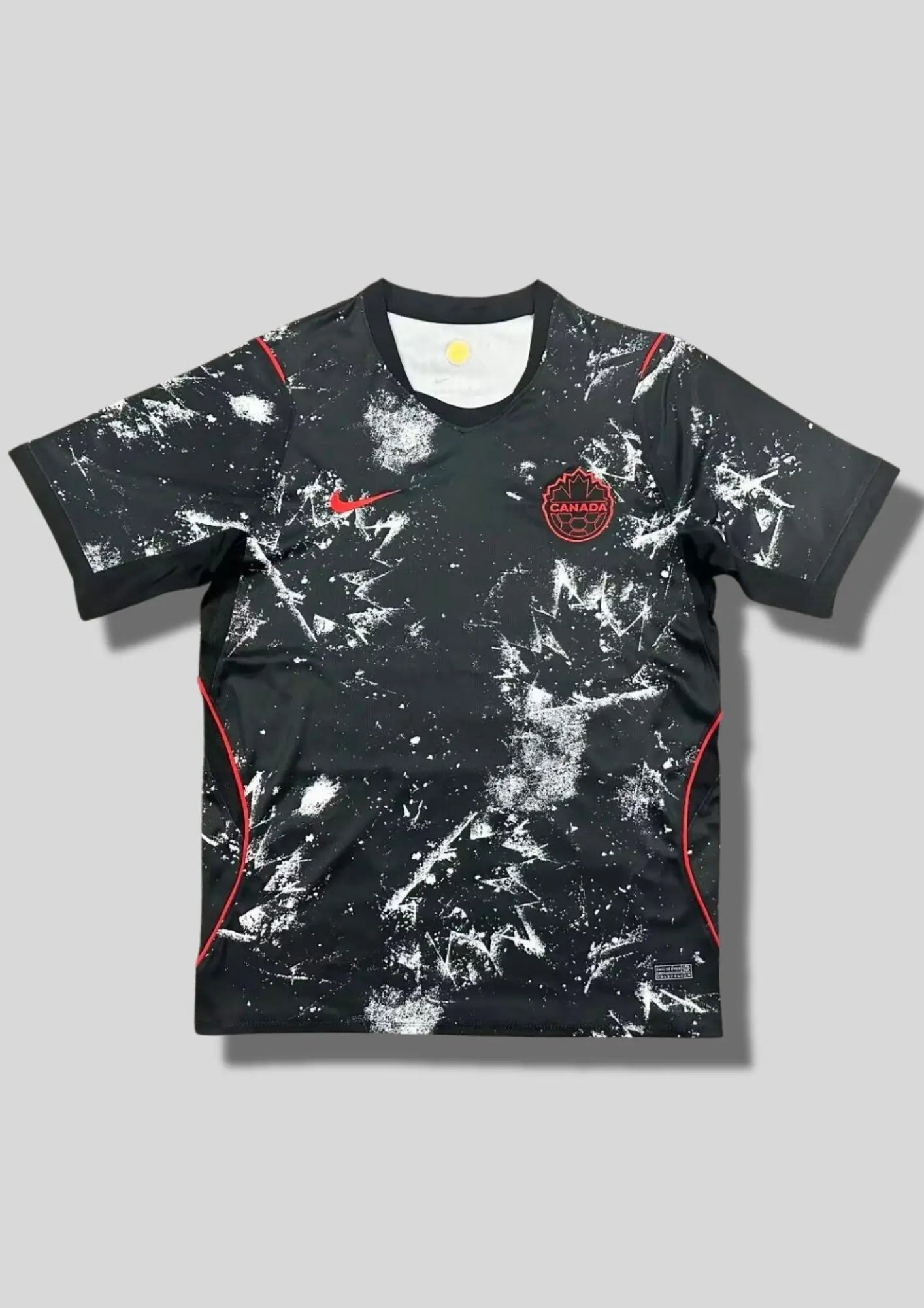 Maillot Canada Pre-Match 2024/25 - Nike - Noir/Blanc GoalKits